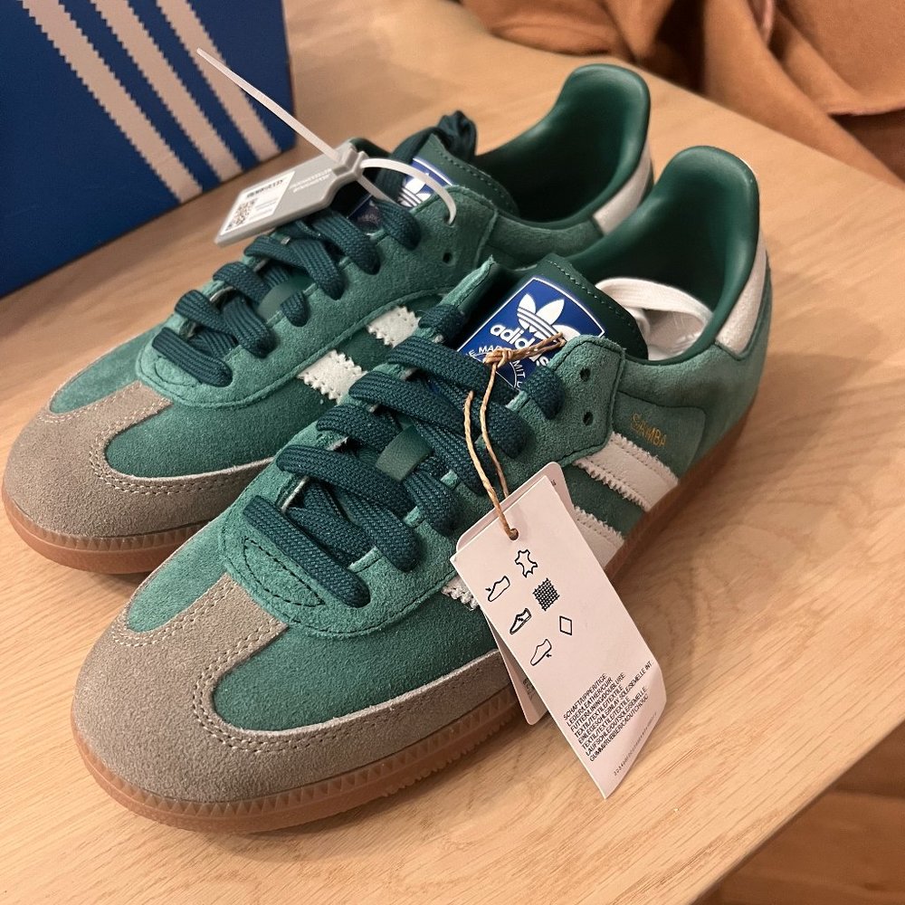 Adidas Sambas Collegiate Green